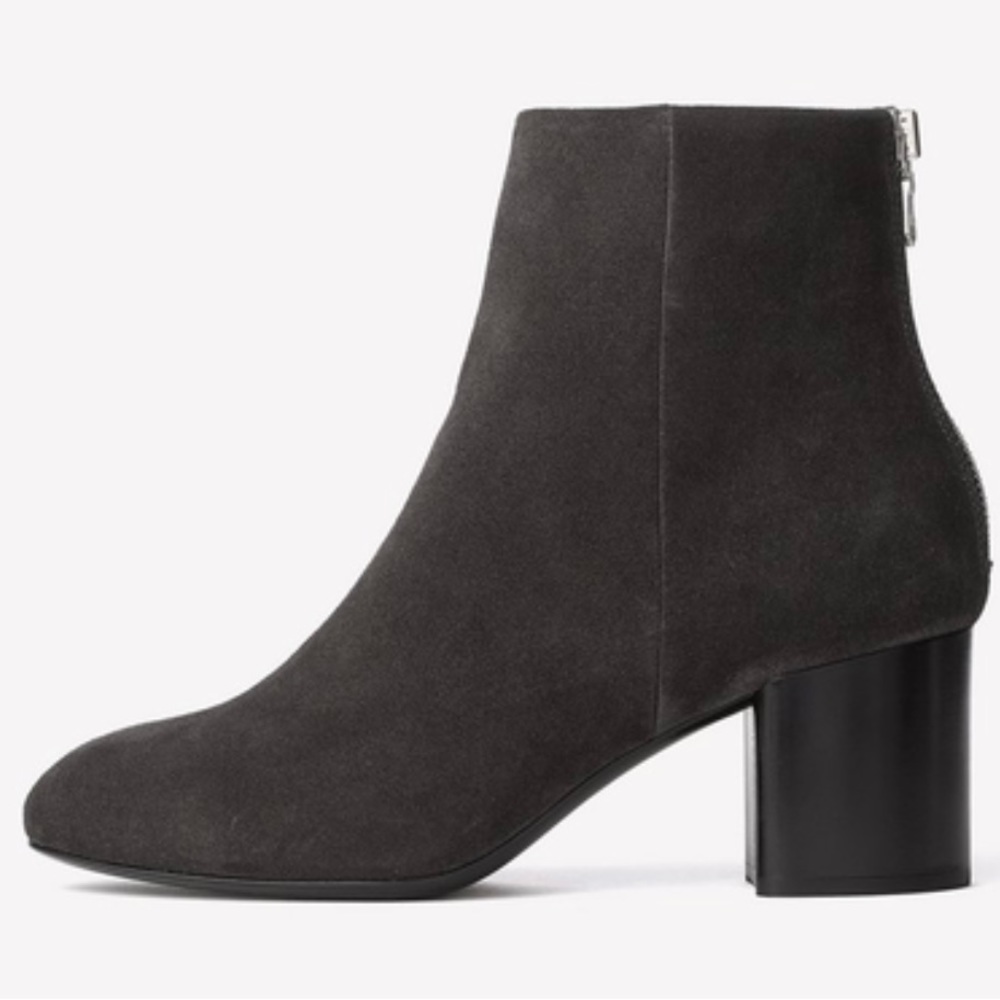 NWT / Rag & Bone / Shea Asphault Suede Boot / Size 39 / 8